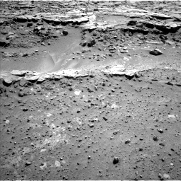 Nasa's Mars rover Curiosity acquired this image using its Left Navigation Camera on Sol 603, at drive 1070, site number 31