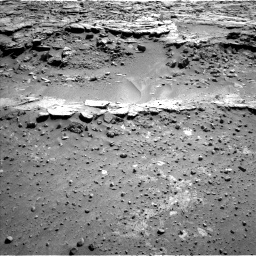 Nasa's Mars rover Curiosity acquired this image using its Left Navigation Camera on Sol 603, at drive 1076, site number 31