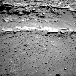 Nasa's Mars rover Curiosity acquired this image using its Left Navigation Camera on Sol 603, at drive 1088, site number 31