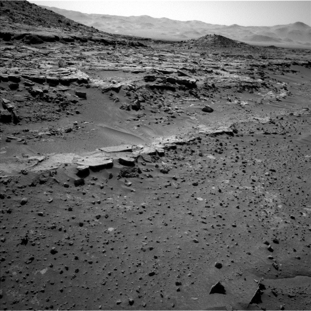 Nasa's Mars rover Curiosity acquired this image using its Left Navigation Camera on Sol 603, at drive 1094, site number 31