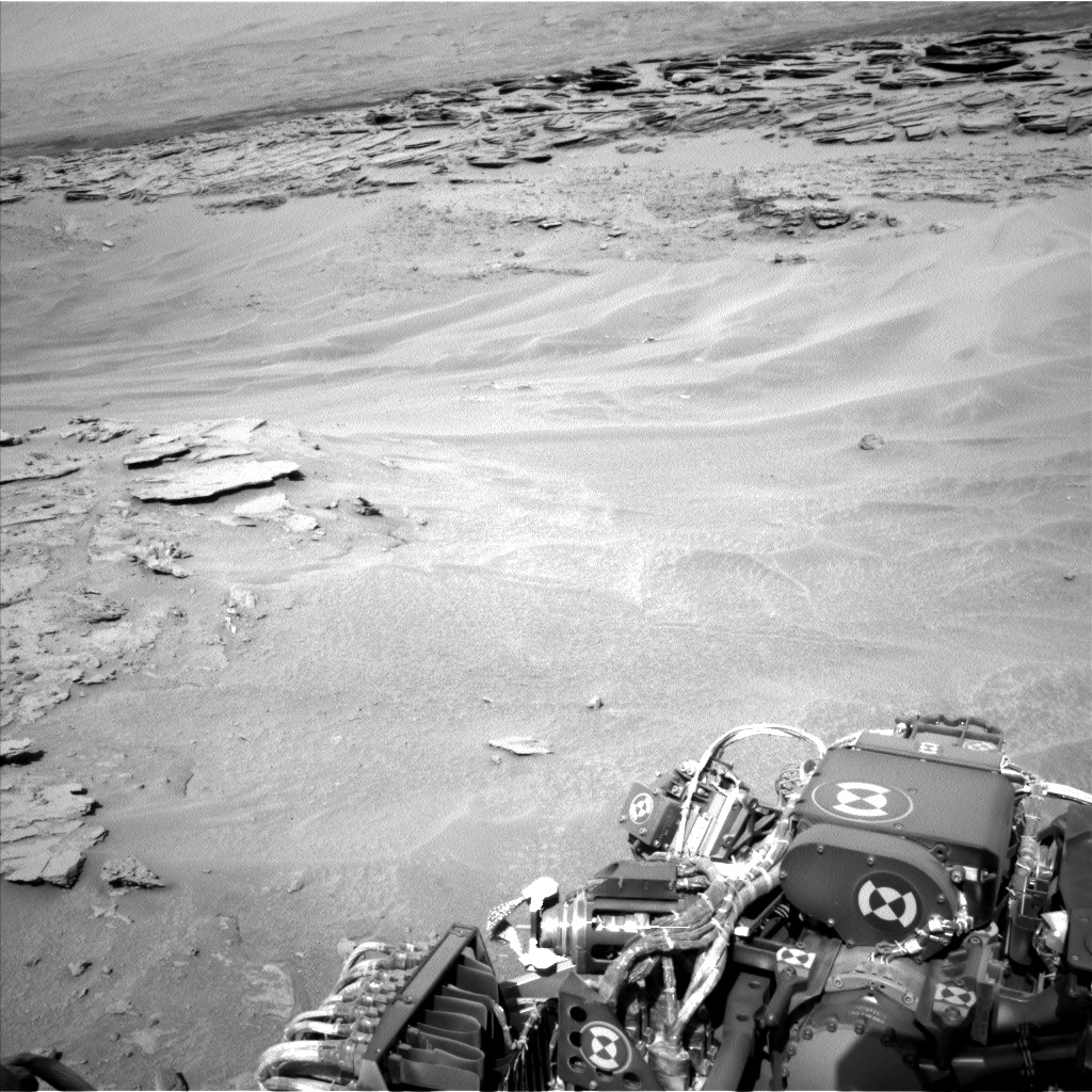 Nasa's Mars rover Curiosity acquired this image using its Left Navigation Camera on Sol 603, at drive 1094, site number 31