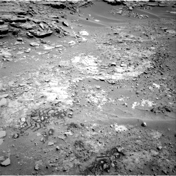 Nasa's Mars rover Curiosity acquired this image using its Right Navigation Camera on Sol 603, at drive 736, site number 31