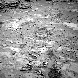 Nasa's Mars rover Curiosity acquired this image using its Right Navigation Camera on Sol 603, at drive 754, site number 31