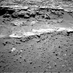 Nasa's Mars rover Curiosity acquired this image using its Left Navigation Camera on Sol 606, at drive 1106, site number 31