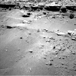 Nasa's Mars rover Curiosity acquired this image using its Left Navigation Camera on Sol 606, at drive 1166, site number 31