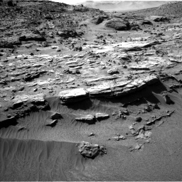 Nasa's Mars rover Curiosity acquired this image using its Left Navigation Camera on Sol 606, at drive 1250, site number 31