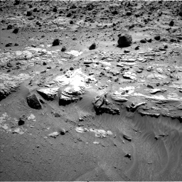 Nasa's Mars rover Curiosity acquired this image using its Left Navigation Camera on Sol 609, at drive 1262, site number 31