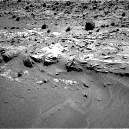 Nasa's Mars rover Curiosity acquired this image using its Left Navigation Camera on Sol 609, at drive 1292, site number 31