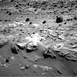 Nasa's Mars rover Curiosity acquired this image using its Left Navigation Camera on Sol 609, at drive 1298, site number 31
