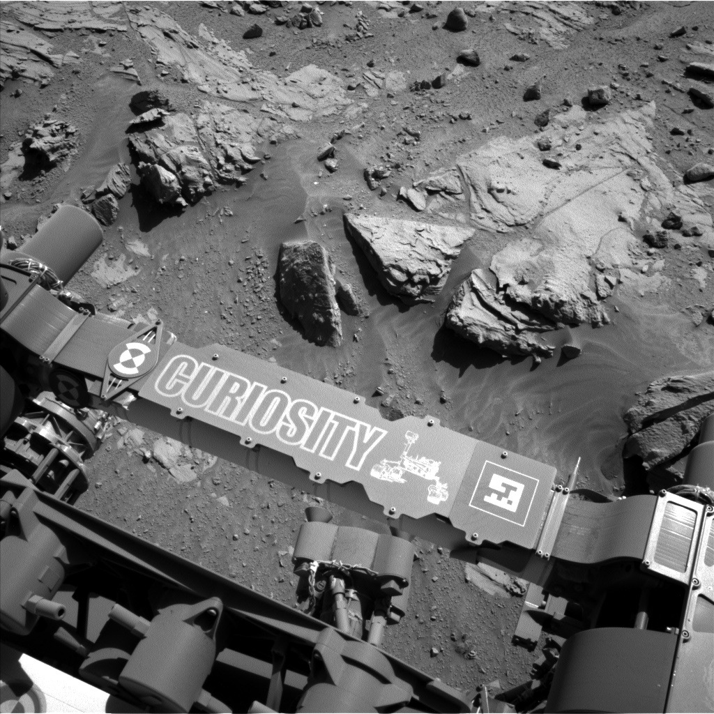 Nasa's Mars rover Curiosity acquired this image using its Left Navigation Camera on Sol 609, at drive 1330, site number 31