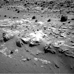 Nasa's Mars rover Curiosity acquired this image using its Right Navigation Camera on Sol 609, at drive 1268, site number 31