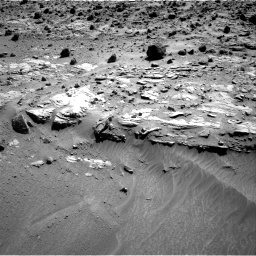Nasa's Mars rover Curiosity acquired this image using its Right Navigation Camera on Sol 609, at drive 1292, site number 31