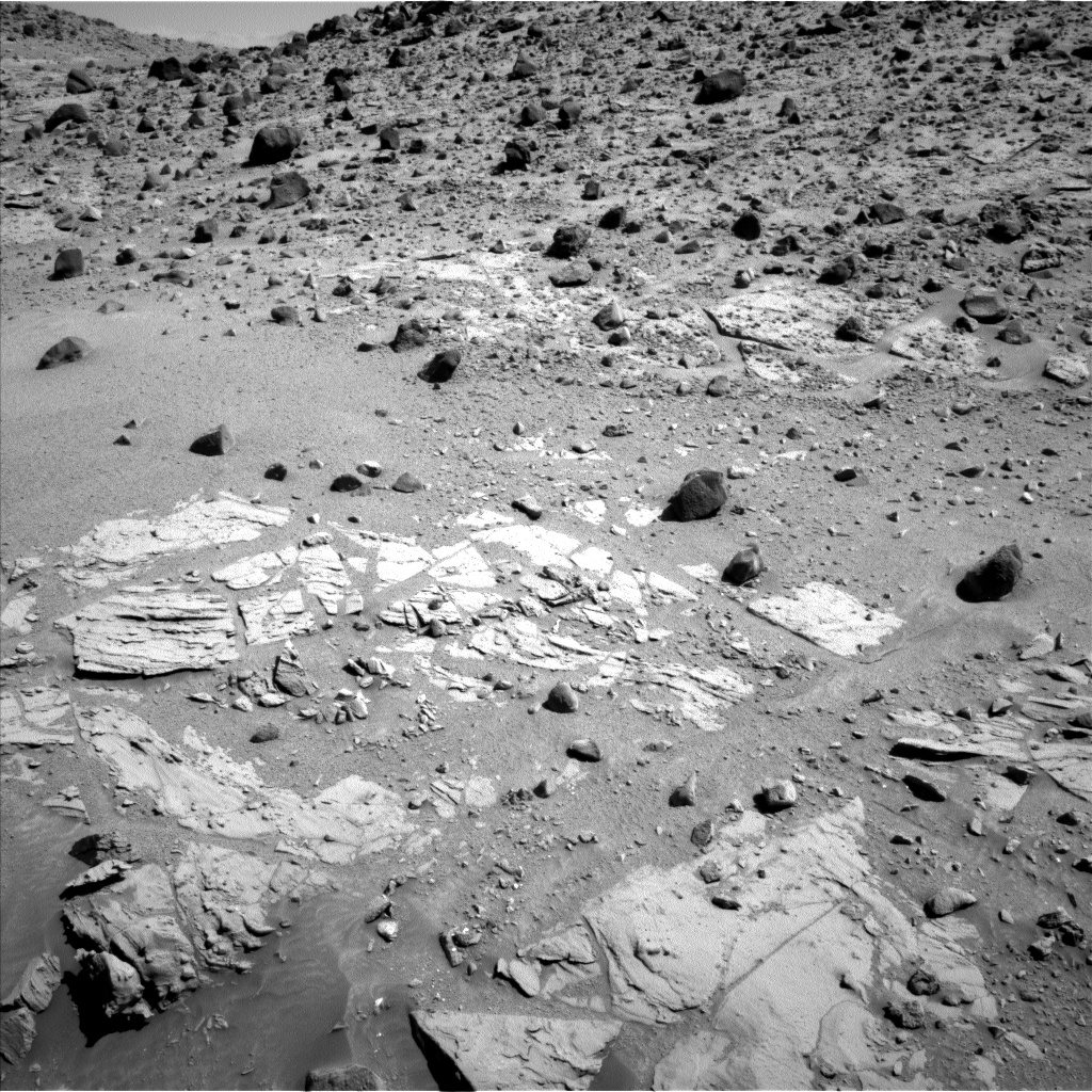Nasa's Mars rover Curiosity acquired this image using its Left Navigation Camera on Sol 611, at drive 1330, site number 31