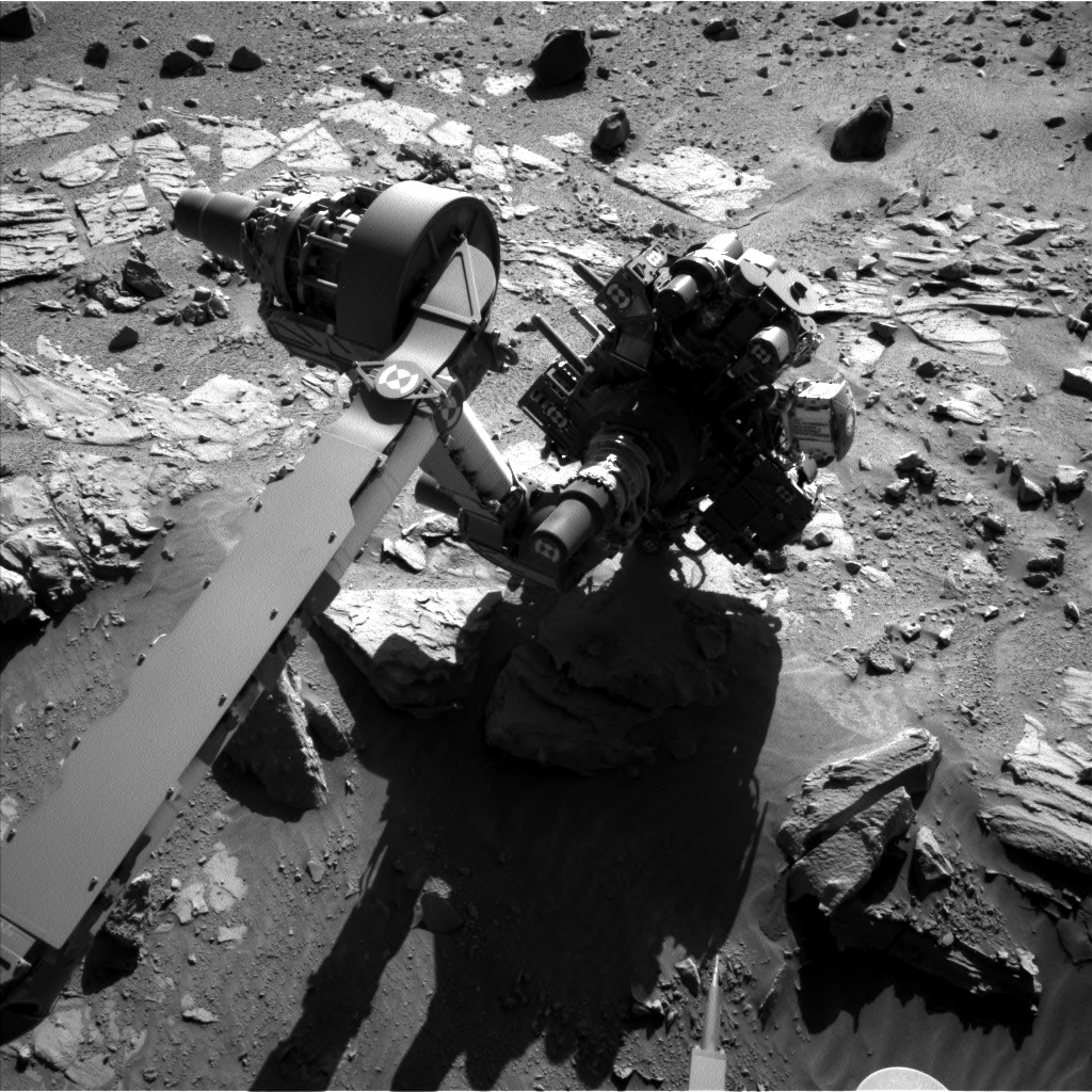 Nasa's Mars rover Curiosity acquired this image using its Left Navigation Camera on Sol 612, at drive 1330, site number 31