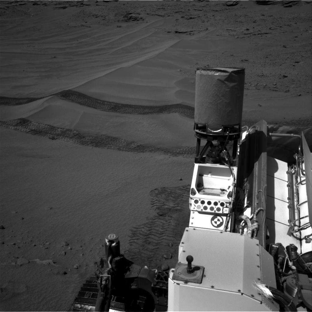Nasa's Mars rover Curiosity acquired this image using its Right Navigation Camera on Sol 614, at drive 1330, site number 31