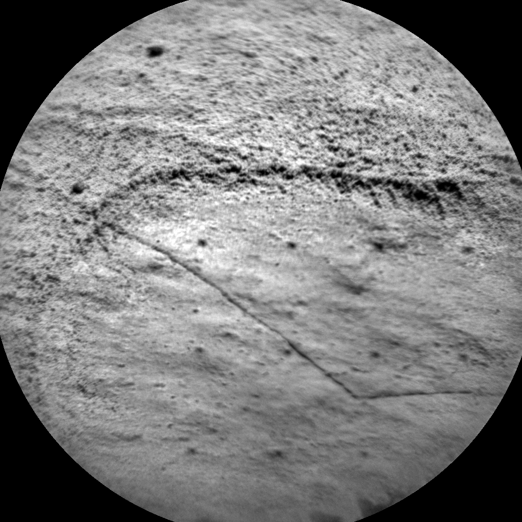 Nasa's Mars rover Curiosity acquired this image using its Chemistry & Camera (ChemCam) on Sol 614, at drive 1330, site number 31