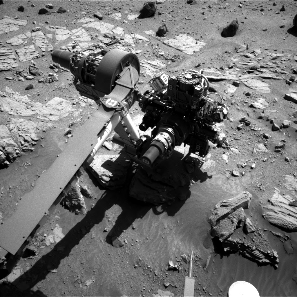 Nasa's Mars rover Curiosity acquired this image using its Left Navigation Camera on Sol 615, at drive 1330, site number 31