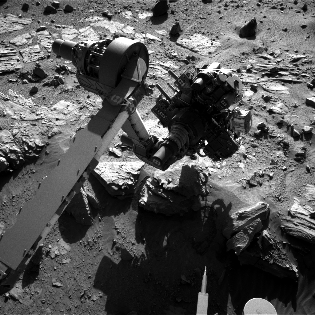 Nasa's Mars rover Curiosity acquired this image using its Left Navigation Camera on Sol 615, at drive 1330, site number 31