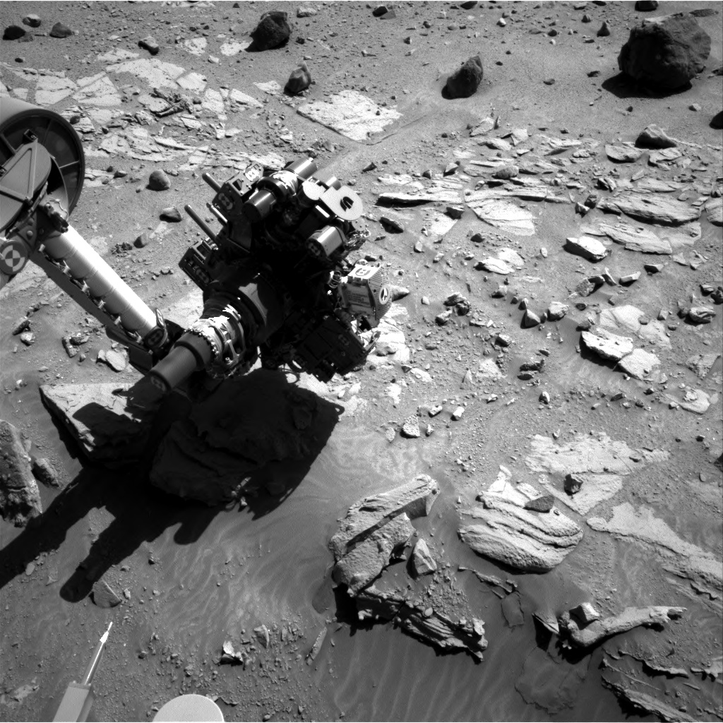 Nasa's Mars rover Curiosity acquired this image using its Right Navigation Camera on Sol 615, at drive 1330, site number 31