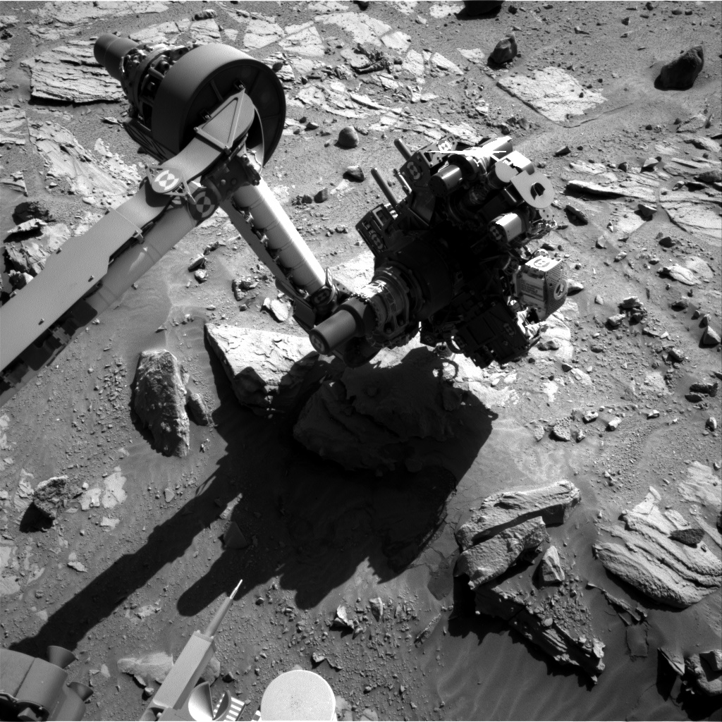 Nasa's Mars rover Curiosity acquired this image using its Right Navigation Camera on Sol 615, at drive 1330, site number 31