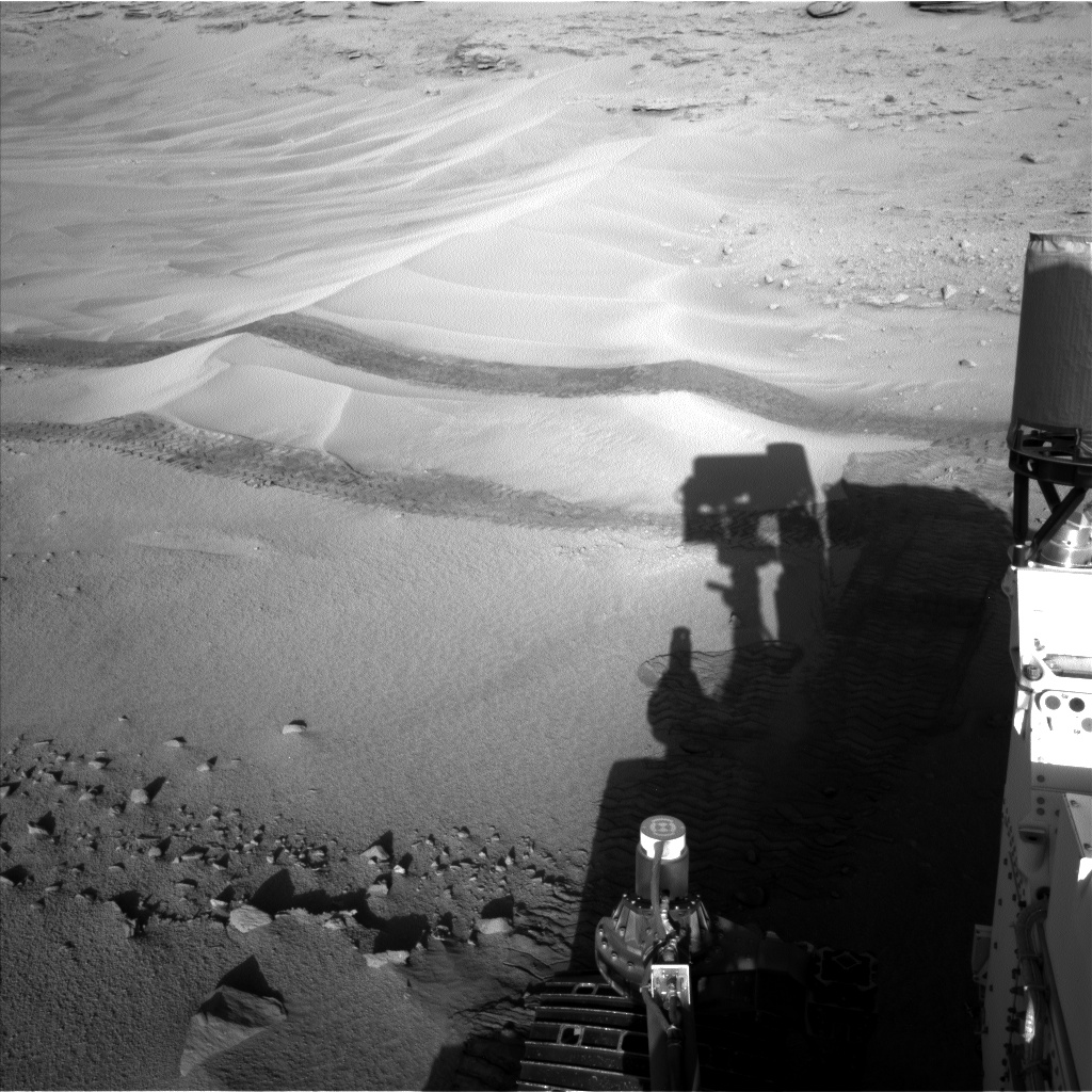 Nasa's Mars rover Curiosity acquired this image using its Left Navigation Camera on Sol 617, at drive 1330, site number 31