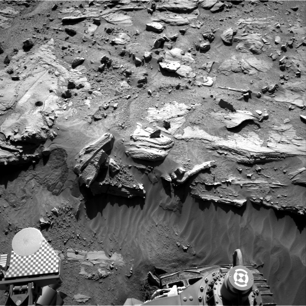 Nasa's Mars rover Curiosity acquired this image using its Right Navigation Camera on Sol 617, at drive 1330, site number 31