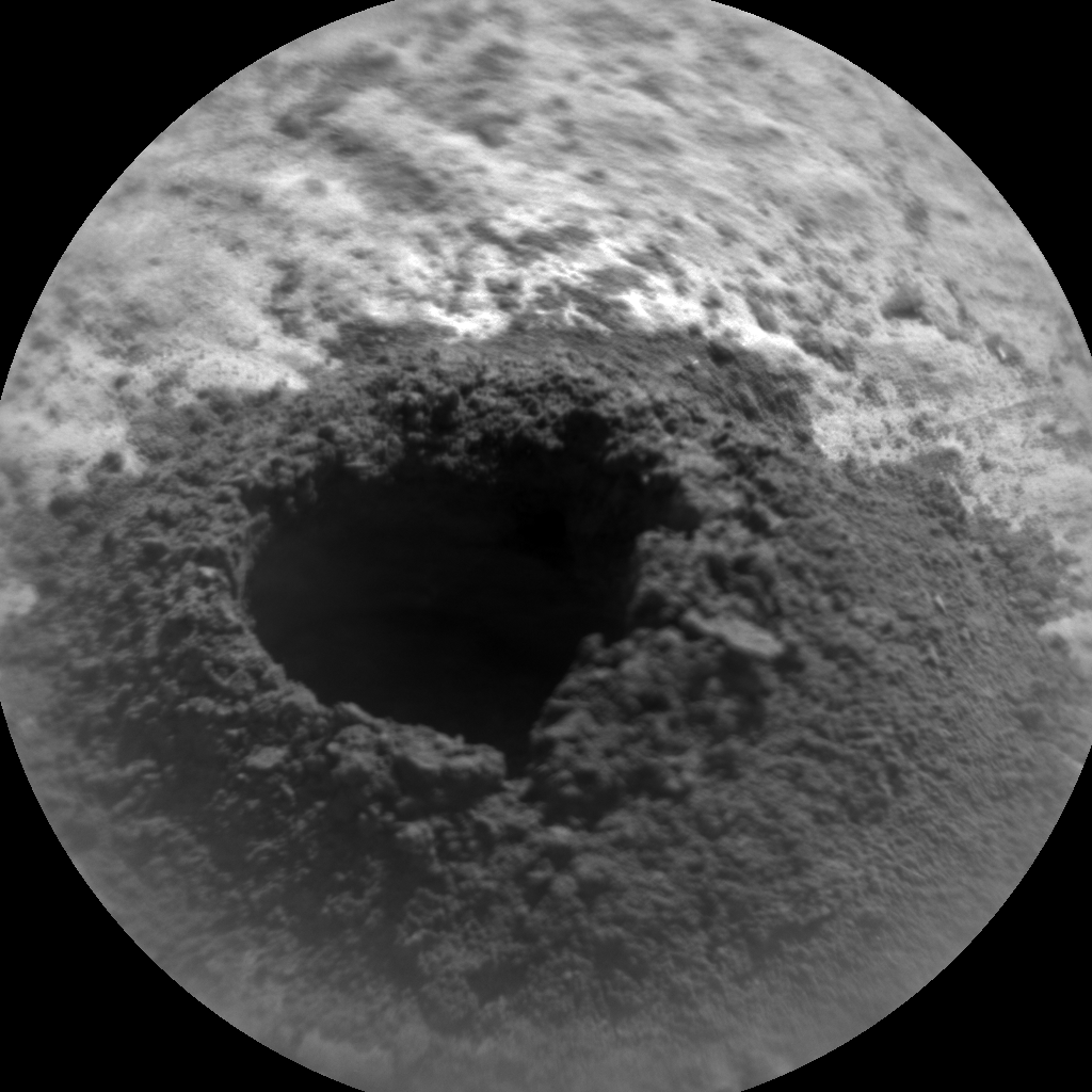 Nasa's Mars rover Curiosity acquired this image using its Chemistry & Camera (ChemCam) on Sol 619, at drive 1330, site number 31