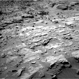 Nasa's Mars rover Curiosity acquired this image using its Left Navigation Camera on Sol 621, at drive 1330, site number 31