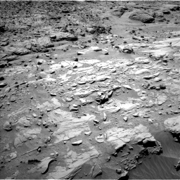 Nasa's Mars rover Curiosity acquired this image using its Left Navigation Camera on Sol 622, at drive 1330, site number 31