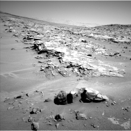 Nasa's Mars rover Curiosity acquired this image using its Left Navigation Camera on Sol 630, at drive 1336, site number 31