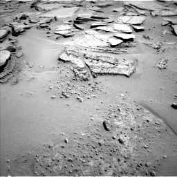Nasa's Mars rover Curiosity acquired this image using its Left Navigation Camera on Sol 630, at drive 1450, site number 31