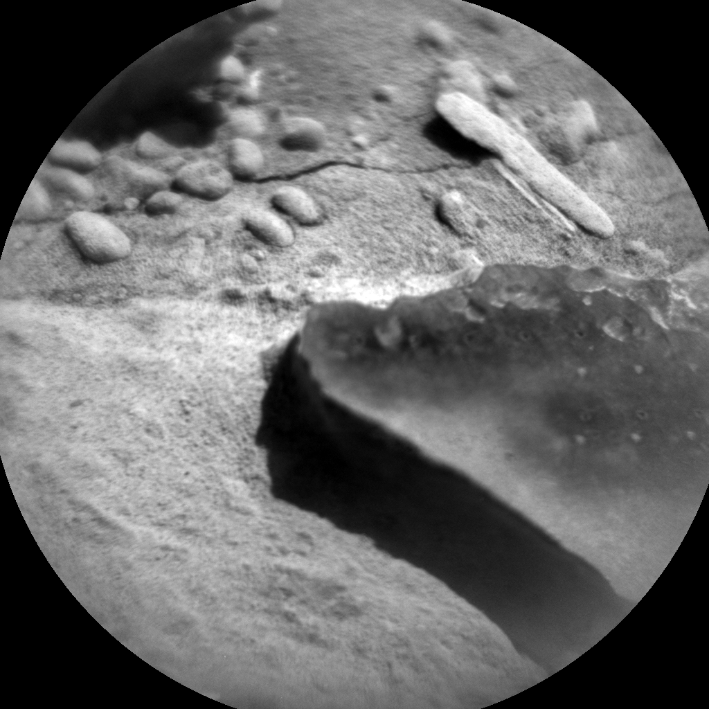 Nasa's Mars rover Curiosity acquired this image using its Chemistry & Camera (ChemCam) on Sol 630, at drive 1330, site number 31