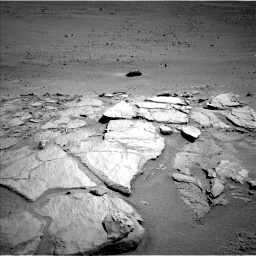 Nasa's Mars rover Curiosity acquired this image using its Left Navigation Camera on Sol 631, at drive 1664, site number 31