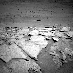 Nasa's Mars rover Curiosity acquired this image using its Left Navigation Camera on Sol 631, at drive 1670, site number 31