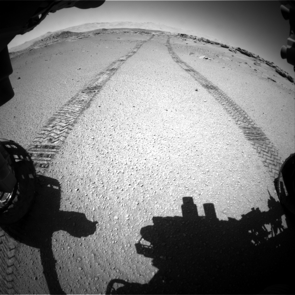 Nasa's Mars rover Curiosity acquired this image using its Front Hazard Avoidance Camera (Front Hazcam) on Sol 634, at drive 204, site number 32