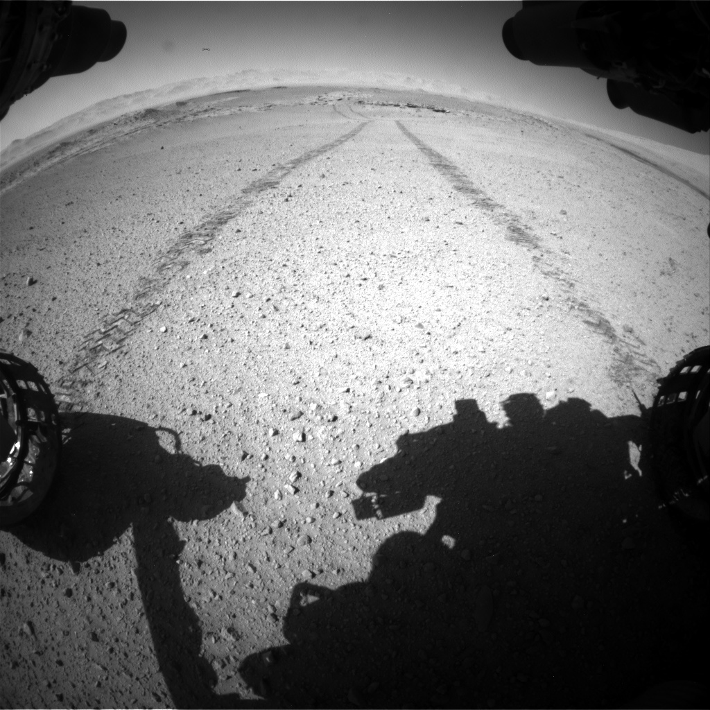 Nasa's Mars rover Curiosity acquired this image using its Front Hazard Avoidance Camera (Front Hazcam) on Sol 634, at drive 426, site number 32