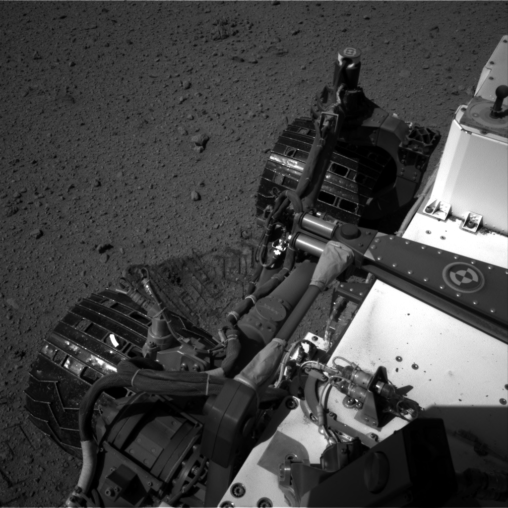 Nasa's Mars rover Curiosity acquired this image using its Right Navigation Camera on Sol 641, at drive 308, site number 33