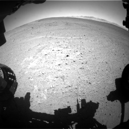 Nasa's Mars rover Curiosity acquired this image using its Front Hazard Avoidance Camera (Front Hazcam) on Sol 643, at drive 572, site number 33