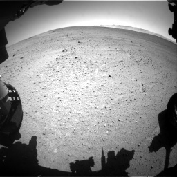 Nasa's Mars rover Curiosity acquired this image using its Front Hazard Avoidance Camera (Front Hazcam) on Sol 643, at drive 644, site number 33