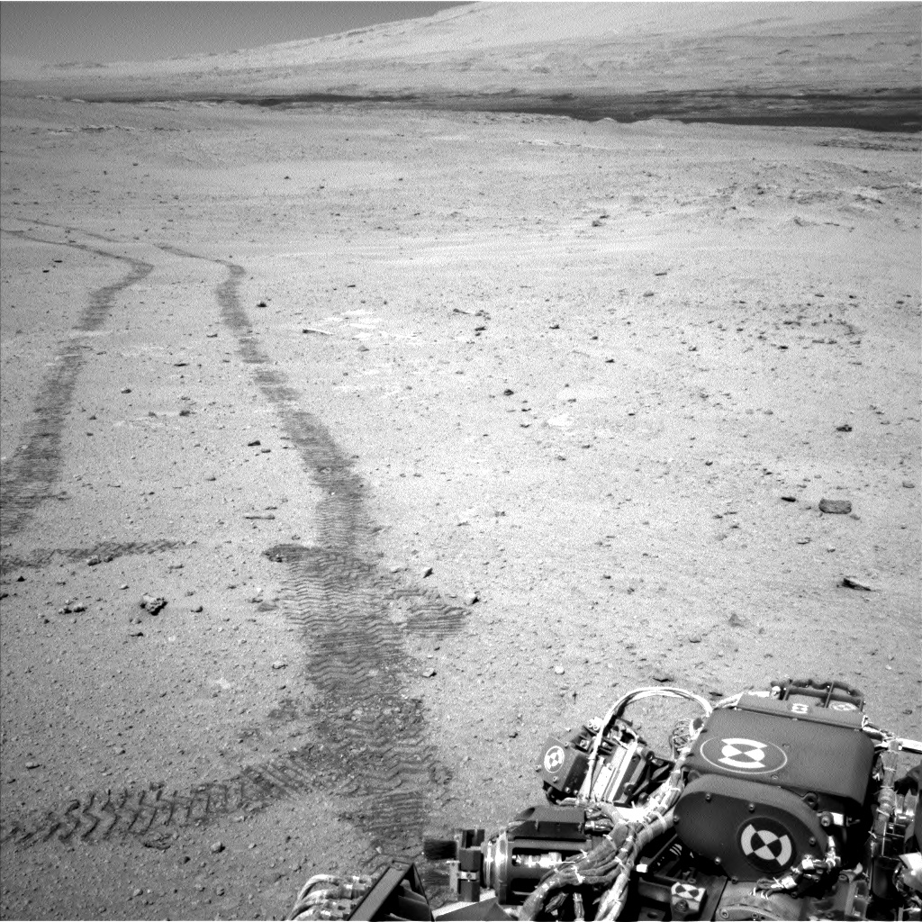 Nasa's Mars rover Curiosity acquired this image using its Left Navigation Camera on Sol 644, at drive 1036, site number 33