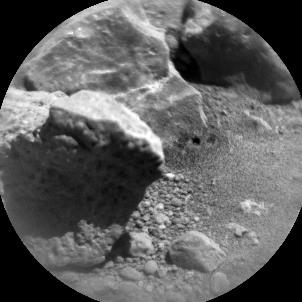 Nasa's Mars rover Curiosity acquired this image using its Chemistry & Camera (ChemCam) on Sol 645, at drive 1036, site number 33