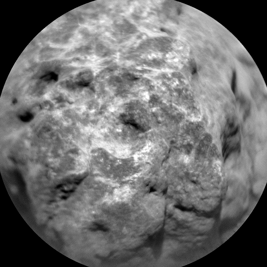Nasa's Mars rover Curiosity acquired this image using its Chemistry & Camera (ChemCam) on Sol 646, at drive 1036, site number 33