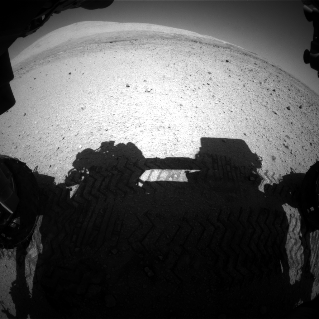 Nasa's Mars rover Curiosity acquired this image using its Front Hazard Avoidance Camera (Front Hazcam) on Sol 651, at drive 286, site number 34