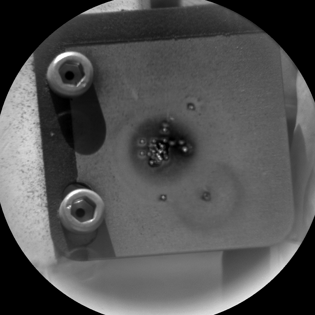 Nasa's Mars rover Curiosity acquired this image using its Chemistry & Camera (ChemCam) on Sol 652, at drive 416, site number 34