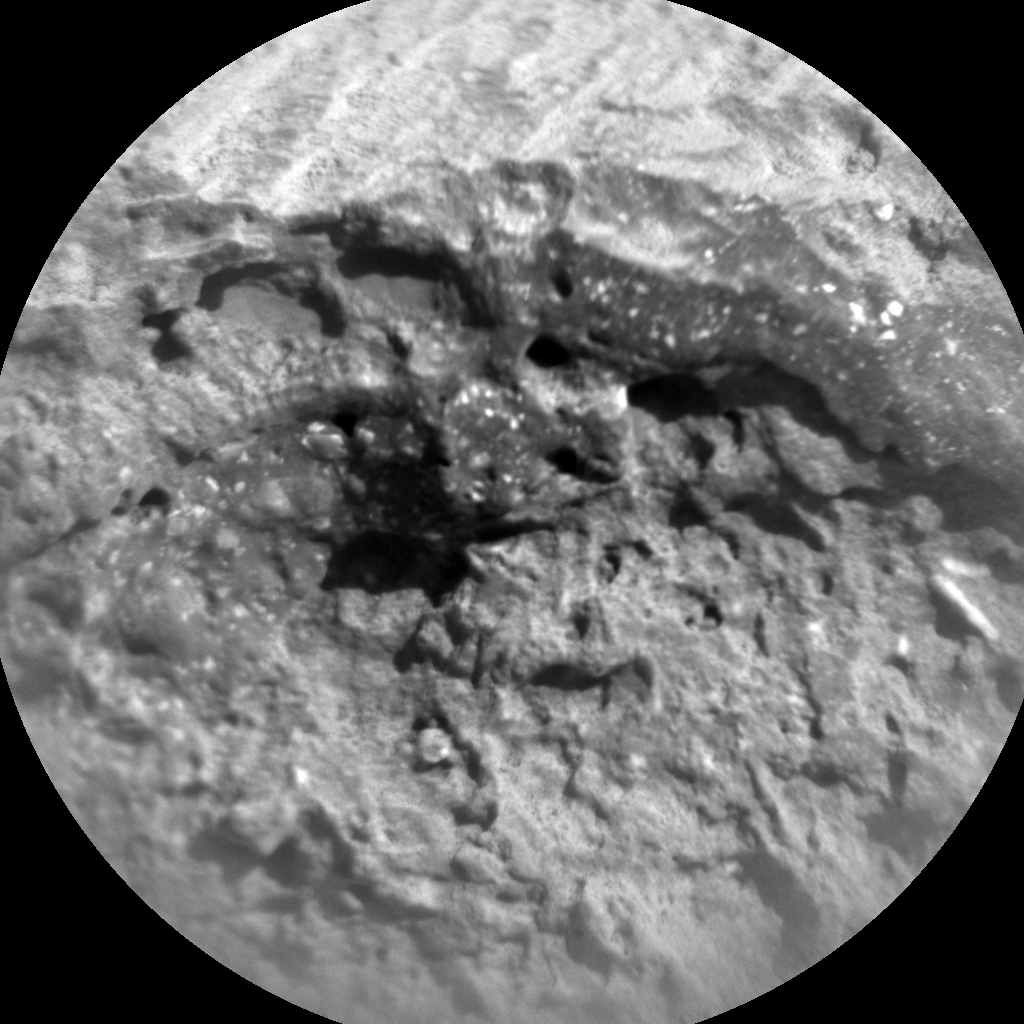 Nasa's Mars rover Curiosity acquired this image using its Chemistry & Camera (ChemCam) on Sol 654, at drive 416, site number 34