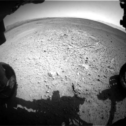 Nasa's Mars rover Curiosity acquired this image using its Front Hazard Avoidance Camera (Front Hazcam) on Sol 656, at drive 1020, site number 34