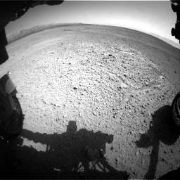Nasa's Mars rover Curiosity acquired this image using its Front Hazard Avoidance Camera (Front Hazcam) on Sol 656, at drive 1026, site number 34