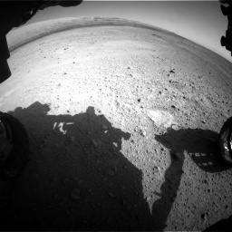 Nasa's Mars rover Curiosity acquired this image using its Front Hazard Avoidance Camera (Front Hazcam) on Sol 656, at drive 1062, site number 34
