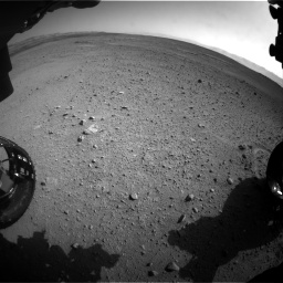 Nasa's Mars rover Curiosity acquired this image using its Front Hazard Avoidance Camera (Front Hazcam) on Sol 656, at drive 1110, site number 34