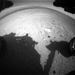 Nasa's Mars rover Curiosity acquired this image using its Front Hazard Avoidance Camera (Front Hazcam) on Sol 656, at drive 1056, site number 34